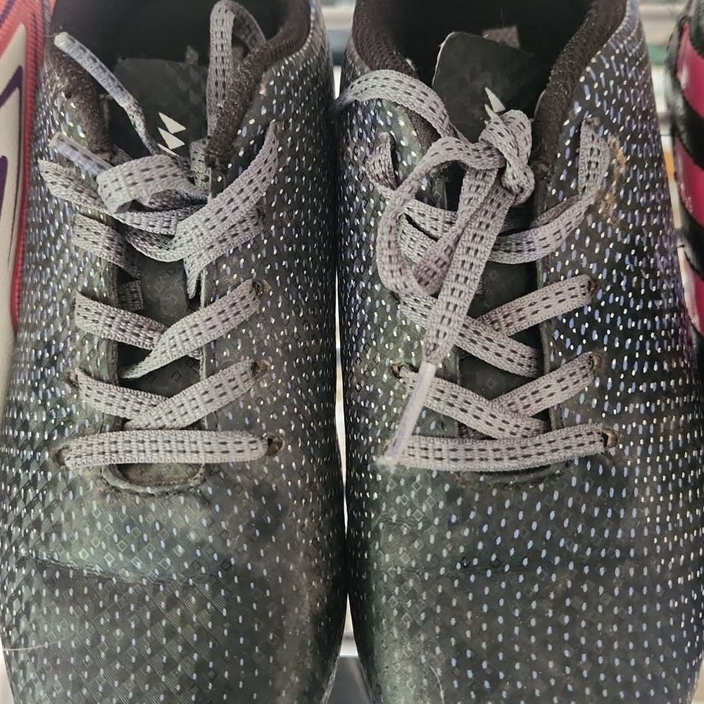 DSG Black and Gray Sneakers with Breathable Mesh Design